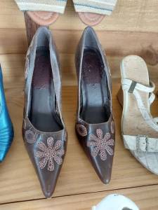 Lote De Sapatos Feminino N35 Brecho
