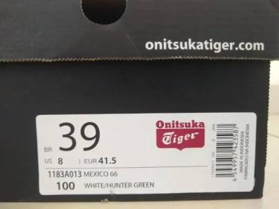 Tnis Onitsuka Tiger Mexico 66 Hunter Branco - Unissex