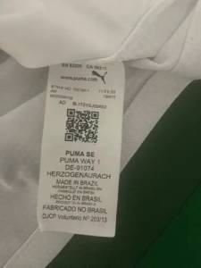 Camisa Branca Palmeiras 2021 - Gg