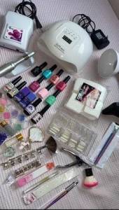 Vendo Kit De Alongamento De Unha Em Gel