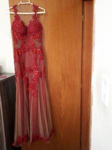 Vestido De Festa Marsala