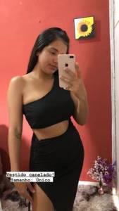 Vestido Canelado