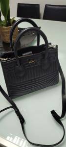 Bolsa Preta Couro Schutz