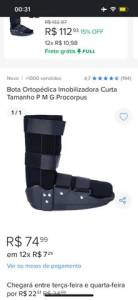 Bota Imobilizadora