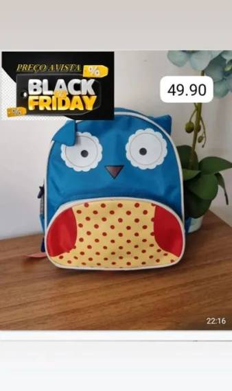Mochila Infantil Sereia - Nova