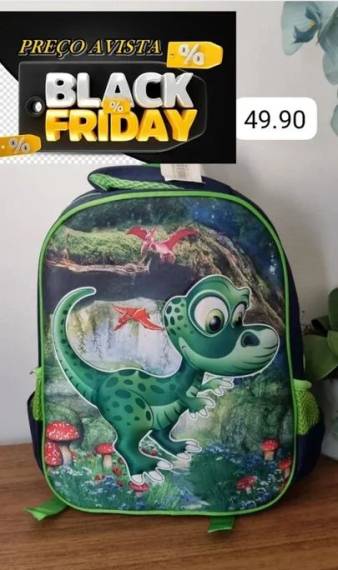 Mochila Infantil Sereia - Nova