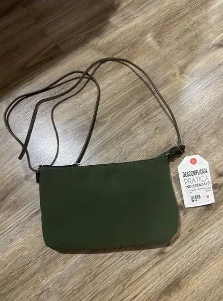Bolsa De Ombro Verde Anacapri