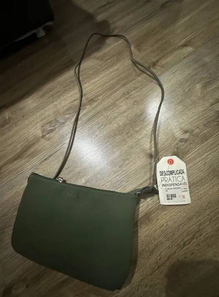 Bolsa De Ombro Verde Anacapri