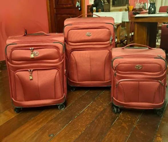 Conjunto De 3 Malas Bagaggio