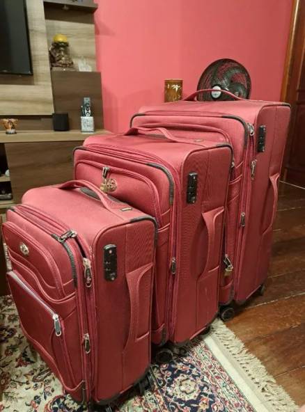 Conjunto De 3 Malas Bagaggio