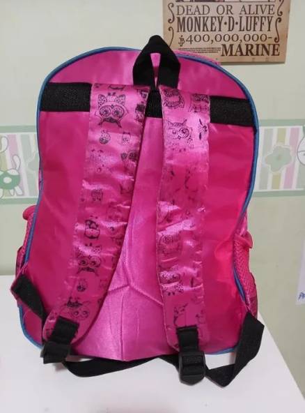 Mochila Escolar Infantil Coruja
