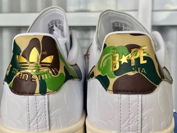 Tnis Adidas Bape Stan Smith Branco