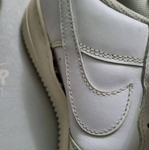 Tenis Nike Air Force 01 Branco Original Com Nota Fiscal