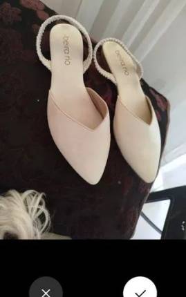 Sapatos Rasteirinha Feminino  -  Branco - Beira Rio