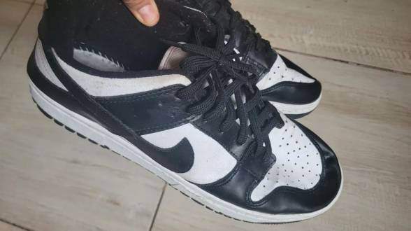 Tnis Rplica Nike Dunk Low Black/white N 43