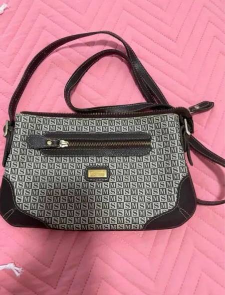 Bolsa Mnica Sanches Marrom