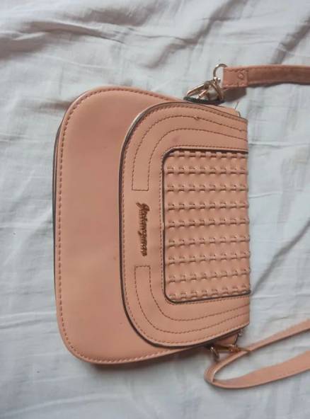 Bolsa Rosa De Ombro