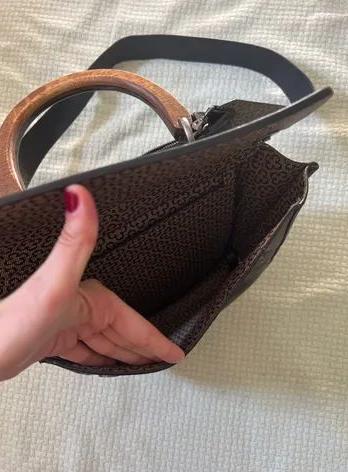 Bolsa Em Couro Capodarte