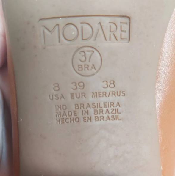 Sapato/sandlia Modare N37