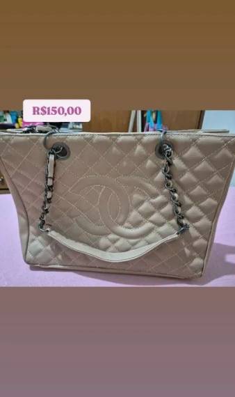 Bolsa Chanel Bege