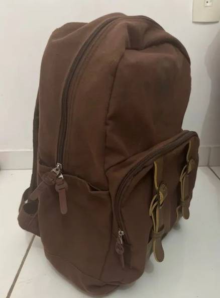 Mochila Harry Potter Hogwarts Marrom