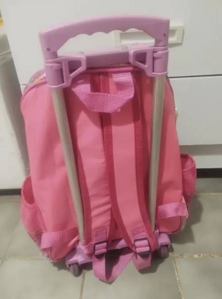Mochila Escolar Infantil Maria Clara E Jp Com Rodinha