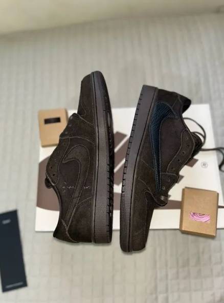 Nike Air Force 1 Low Velvet Brown - Travis Scott