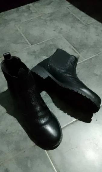 Botas De Couro Feminino - Preta