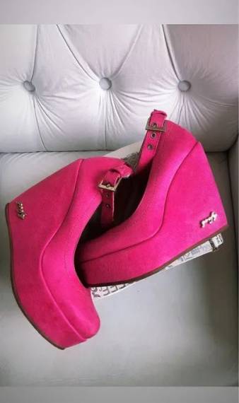 Sandlia Plataforma Pink