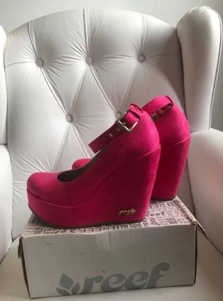 Sandlia Plataforma Pink