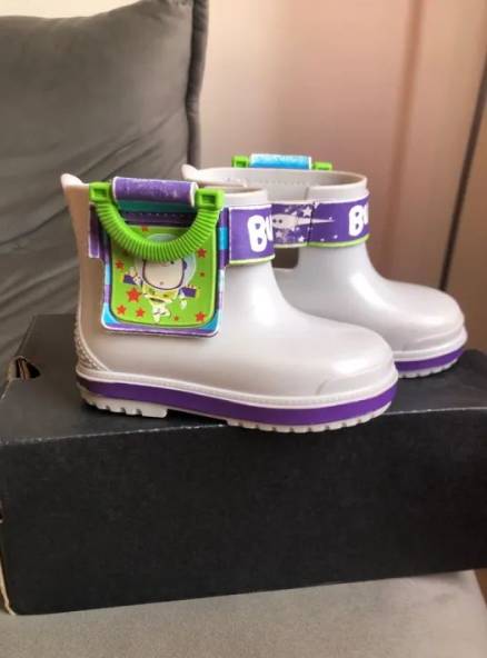 Botas Infantis Buzz Lightyear - Tamanho 21/22