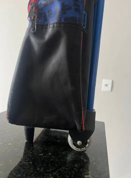 Mochila De Rodinha Homem Aranha  - Usada