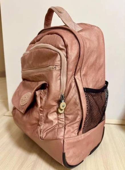 Mochila Kipling Com Rodinhas Rosa