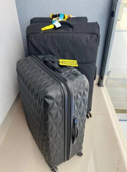 Conjunto De Malas De Viagem - Preta