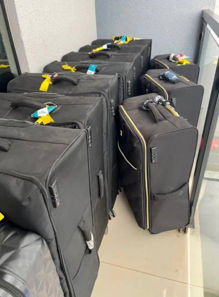 Conjunto De Malas De Viagem - Preta