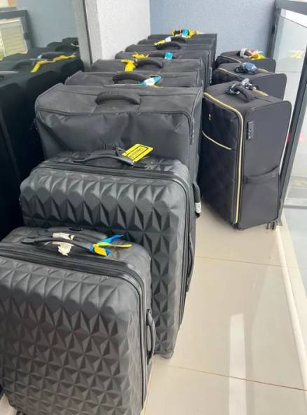Conjunto De Malas De Viagem - Preta