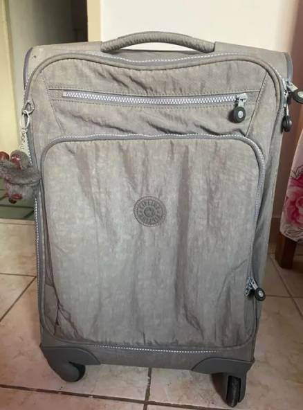 Mala De Viagem Kipling Cinza