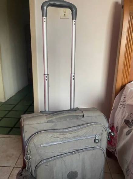 Mala De Viagem Kipling Cinza