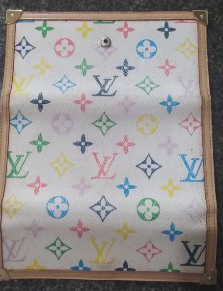 Carteira Louis Vuitton Multicolore Takashi Murakami