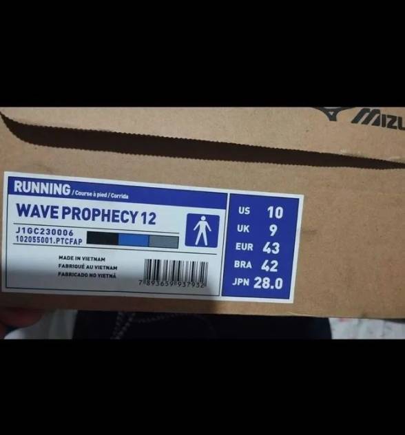Tnis Mizuno Wave Prophecy 12