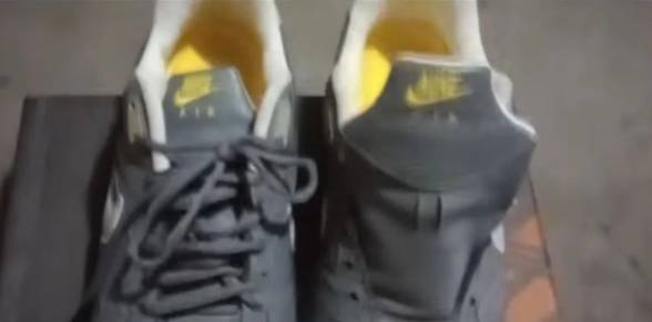 Tnis Nike Air Max 1 - Cinza E Amarelo