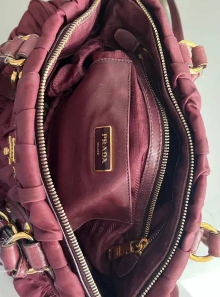 Bolsa Prada Original Em Excelente Estado
