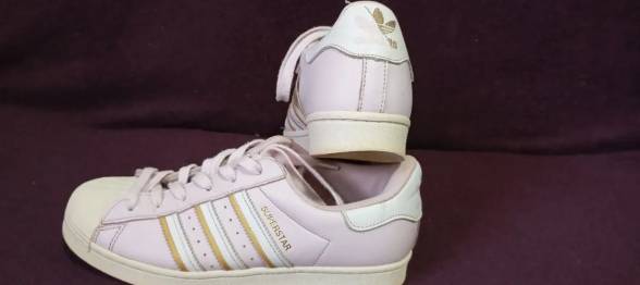 Tnis Adidas Superstar Rosa