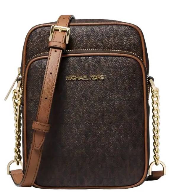 Bolsa Transversal Michael Kors Jet Set Medium Logo