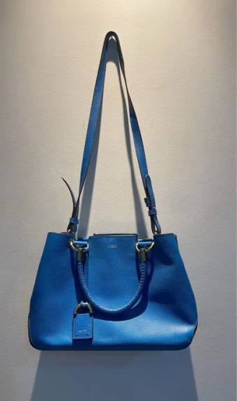 Bolsa Original Arezzo Couro Azul