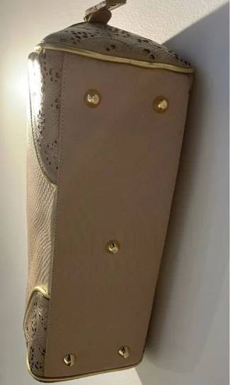 Bolsa Original Carmen Steffens Couro Bege