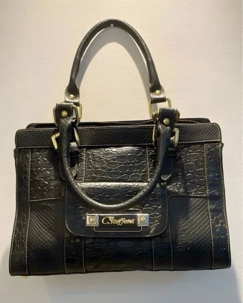 Bolsa Original Carmen Steffans Couro Preta