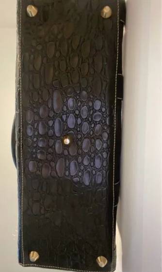 Bolsa Original Carmen Steffans Couro Preta