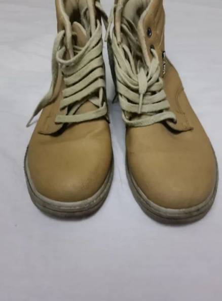 Bota Masculina Marrom/bege Mac-p 37