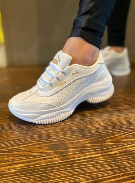 Tnis Puma Feminino Casual Branco
